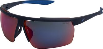 Nike Unisex Mens and Womens Wrap-Around Sport Sunglasses Windshield E CW4662 - Grey - One Size