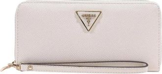 Guess Zip-Around Portemonnee met Meerdere Binnenvakken - Dames - Portefeuilles - Wit - ONE Size - Accessoires