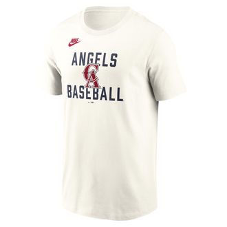 Nike California Angels Cooperstown 70s Inspired Nike Mens MLB T-Shirt in Brown | N19911KA93-9V0