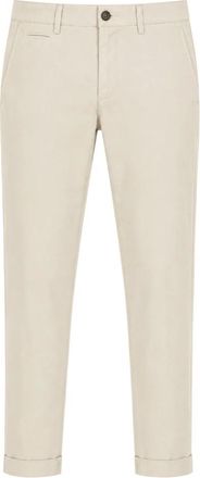BRIGLIA 1949 Chino Broek - Heren - Chinos - Beige - M - Katoen - Broeken