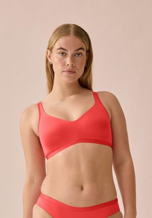 Naturana Minimizer-BH NATURANA The Thursday, Damen, Gr. 100, Cup C, chayenne, Obermaterial: 76% Polyamid, 24% Elasthan, unifarben, BHs Minimizer-BH, ohne B&uuml;gel