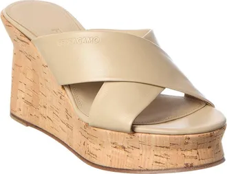 Ferragamo Ferragamo Ant Leather Sandal