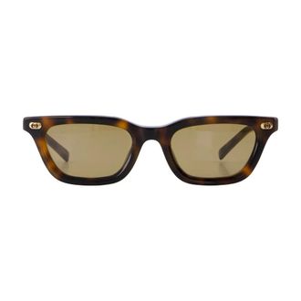 Gucci Sunglasses, female, Brown, Size: ONE SIZE Cat Eye Frame Sunglasses