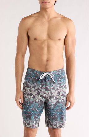 Volcom Manic Board Shorts in Blue Multi at Nordstrom Rack, Size 34