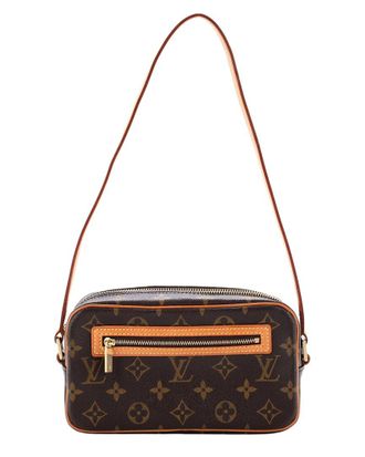 Louis Vuitton Brown Monogram Canvas Cite Pochette (Authentic Pre-Loved)