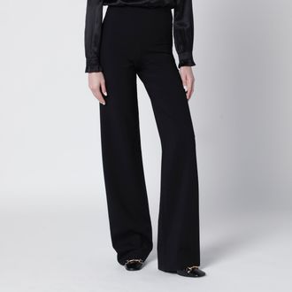 Gucci Black Stretch Technical Wool Trousers