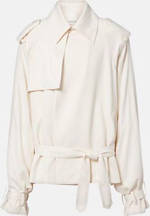 Frankie Shop Gabardina cropped Elva