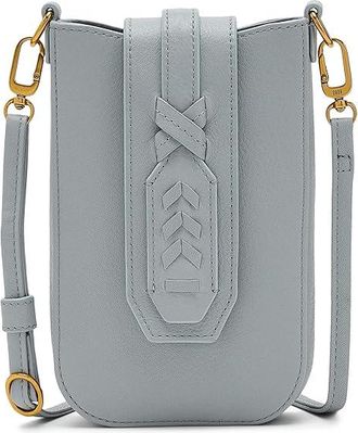 Hobo Expedition Phone Crossbody Cross Body Womens Handbags Indigo Cloud, Leather