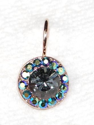 Mariana Womens Rocky Road Earrings In Blue