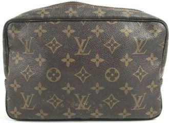 Louis Vuitton Pre-owned Monogram Pouch - Dames - Vintage Tassen - Bruin - ONE Size - Vintage
