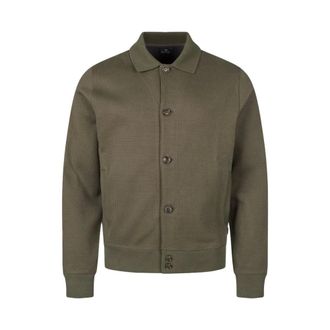 Paul Smith Cardigan - Heren - Truien - Groen - Maat: L Katoen