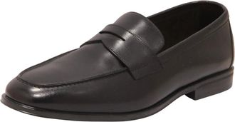 Doucal's 3382 Mocassino Penny Loafer - Heren - Schoenen - Zwart - Maat: 42 1/2 EU Leer