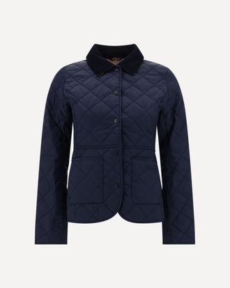 Barbour Deveron Quilt Jacket Female 14