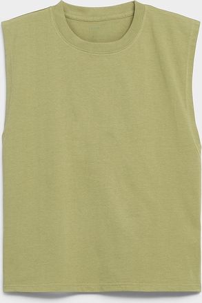 Djab Mens Solid cropped Tank Top DJAB 101 Loose fit