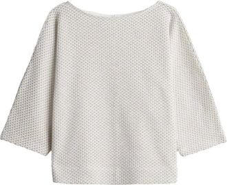 OPUS Sassoni Top - Dames - Blouses & Shirts - Beige - Maat: M