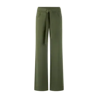 Marc Cain Wide Trousers, female, Green, Size: 2XL Wide Trousers