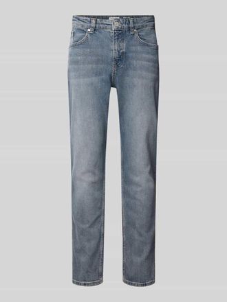 Marc O'Polo Denim Tapered Fit Jeans aus Baumwoll-Mix in Hellblau, Gr&ouml;&szlig;e 30/32