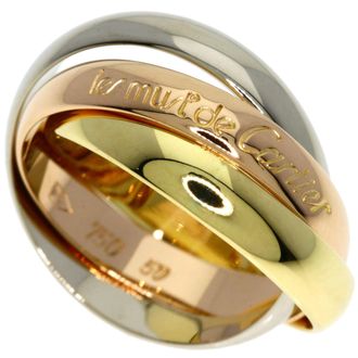 Cartier Yellow Gold (18K) Pink Gold (18K) White Gold (18K) Band Ring (Pre-Owned)