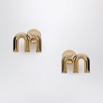 Miu Miu Orecchini oro in ottone