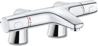 GROHE Mezclador Termost&aacute;tico De Ba&ntilde;o Grohe Precision Trend + Columnas Luxe Cromadas