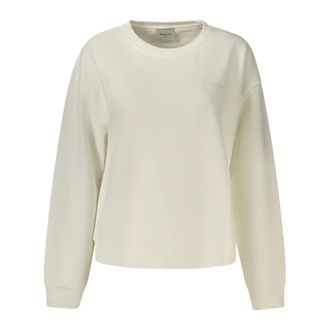 Pepe Jeans London Balu Sweatshirt - Dames - Sweatshirts & Hoodies - Wit - Maat: XL
