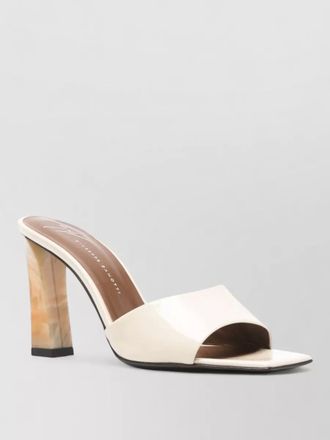 Giuseppe Zanotti sandals square toe open block heel