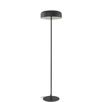 Lindby L&aacute;mpara De Pie edion En Negro Metal - Lindby