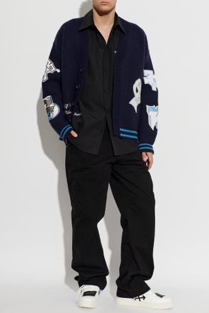 Off-white Logo Shirt, Mens, Black