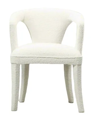 Statements by J. Swift Boucle Dining Armchair