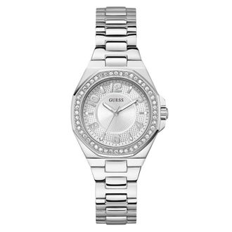 Guess Contessa Silver-tone Dial Ladies Watch GW0877L1