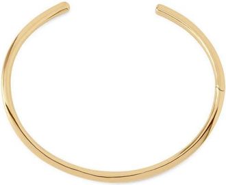 Jennifer Fisher Sculpted Clean Collar Choker in Yellow Gold at Nordstrom