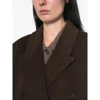 Frankie Shop Dkbro Coat - Brown
