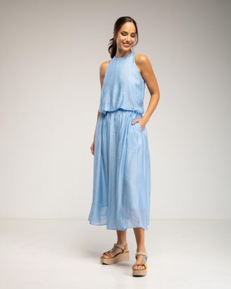 Tantra Midi-rok met elastische taille en verschillende lagen