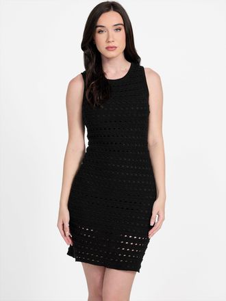 Guess Lilo Crochet Sweater Dress