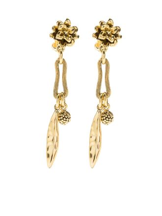 Aurélie Bidermann Anthos clip-on earrings - Gold