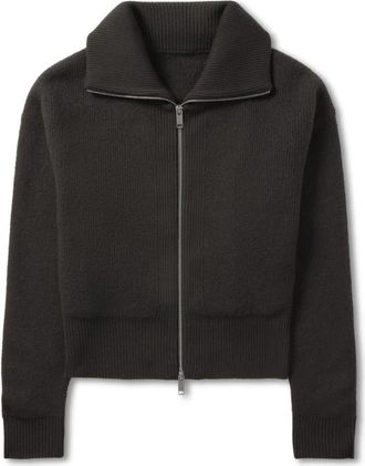 Axel Arigato Verve Zip-Up Vest - Dames - Vesten - Grijs - L - Wol - Truien & Vesten