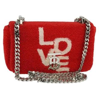 Burberry Pre-owned Fabric shoulder-bags - Dames - Pre-owned - Rood - Maat: ONE Size
