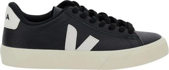 Veja Campo Sneakers - Dames - Sneakers - Zwart - 39 EU - Leer - Schoenen