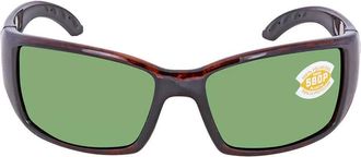 Costa BLACKFIN Green Mirror Polarized Polycarbonate Mens Sunglasses BL 10 OGMP 62