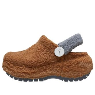 Crocs x Lil Nas Classic Mega Crush Crocs Brown Grey 209508-088