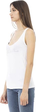 Just Cavalli White Viscose Women Top