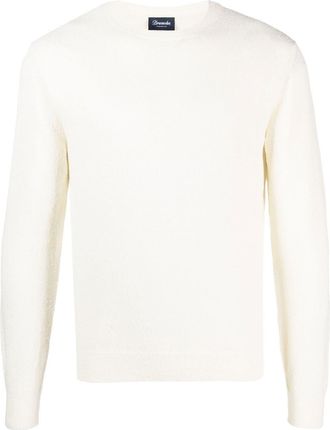 Tシャツ・カットソー Drumohr SS25 SHORT SLEEVES ROUND NECK T-SHIRT (D0GN100 770) Drumohr Short Sleeves Round Neck T-shirt In White | ModeSens