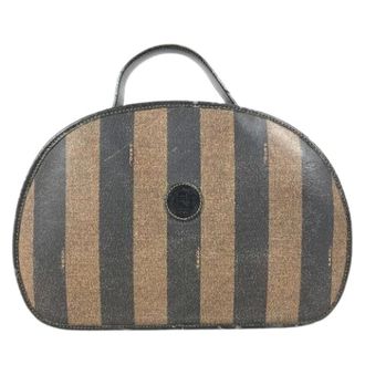 Fendi Pre-owned Pequin Vanity Bag - Dames - Pre-owned - Veelkleurig - Maat: ONE Size Leer