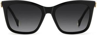 Carolina Herrera 0394/G/S 807/9O Zonnebrillen - Dames - Zonnebrillen - Zwart - 55 MM - Accessoires