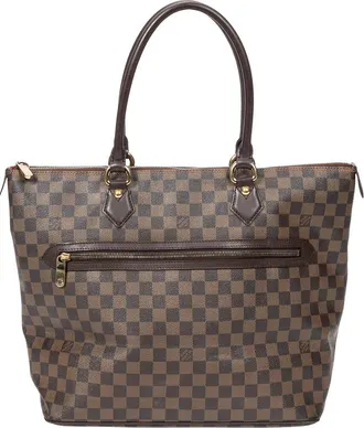 Louis Vuitton Brown Damier Ebene Saleya Gm (Authentic Pre-Loved)