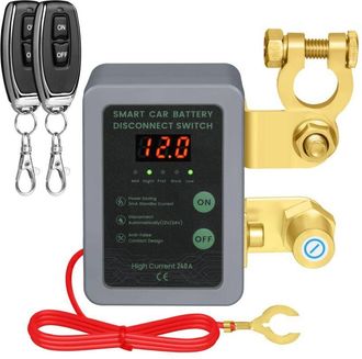 OEM Interruptor De Emergencia Para Coche - Desconexi&oacute;n Remota De Bater&iacute;a De 12 V. Interruptor De Emergencia Inteligente Para Coche, Caravana, Todoterreno,