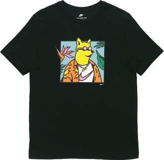 Nike Sunglasses Printing Short Sleeve Black DC2751-010