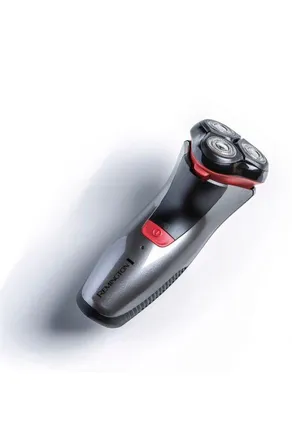 Remington Pr1350 M&aacute;quina De Afeitar De Rotaci&oacute;n Recortadora Negro, Gris, Rojo
