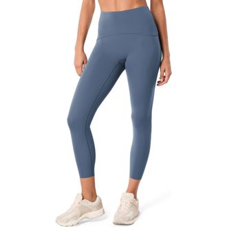 Spanx SPANXshape Booty Boost 7/8 Leggings in Sea at Nordstrom Rack, Size Medium
