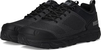 Hoss Intropia Mens Hoss Buster Low 50160 Black Slip-Resistant Comp Toe Work Shoes ZOGG1676